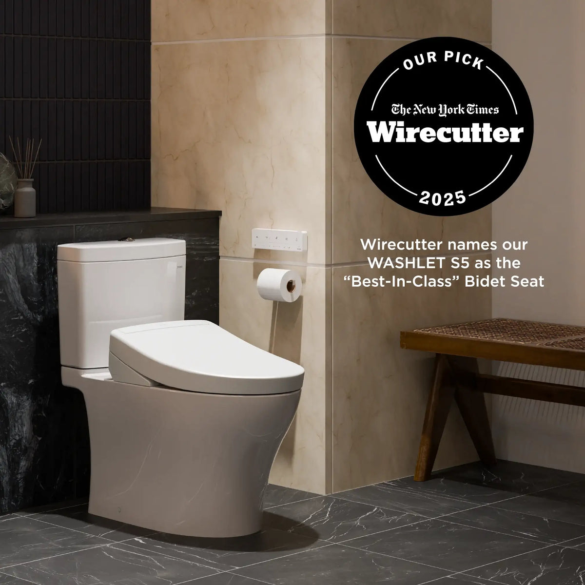 TOTO Glaston WASHLET+ S5